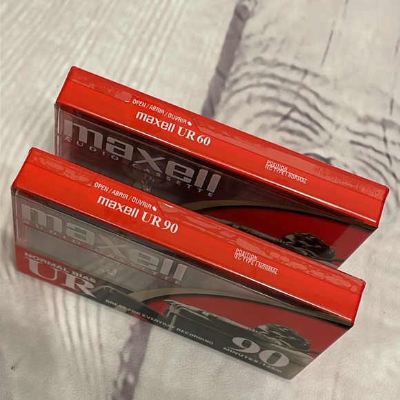Maxell UR60&UR90 Audio Cassette (Brand New) - Picture 4 of 4
